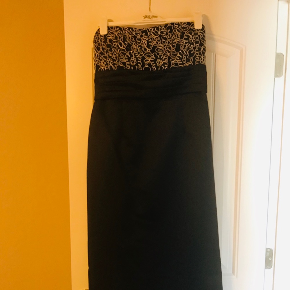 Black formal gown